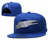 Los Angeles Dodgers Team Logo Adjustable Hat YD (4)